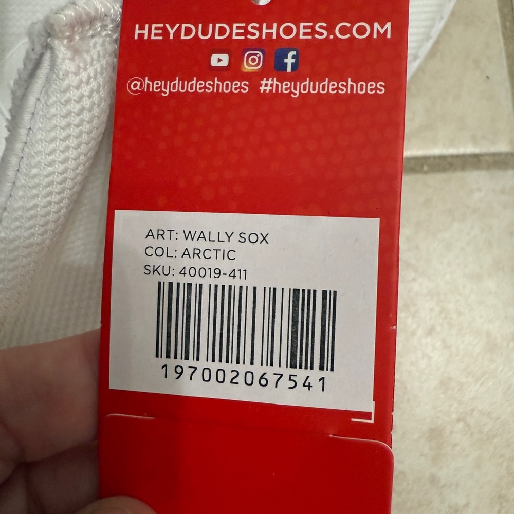 Hey Dude White Loafers & Slip-Ons - Picture 4 of 4